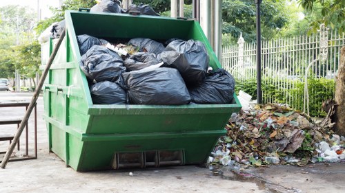 Recycling construction materials in Carshalton